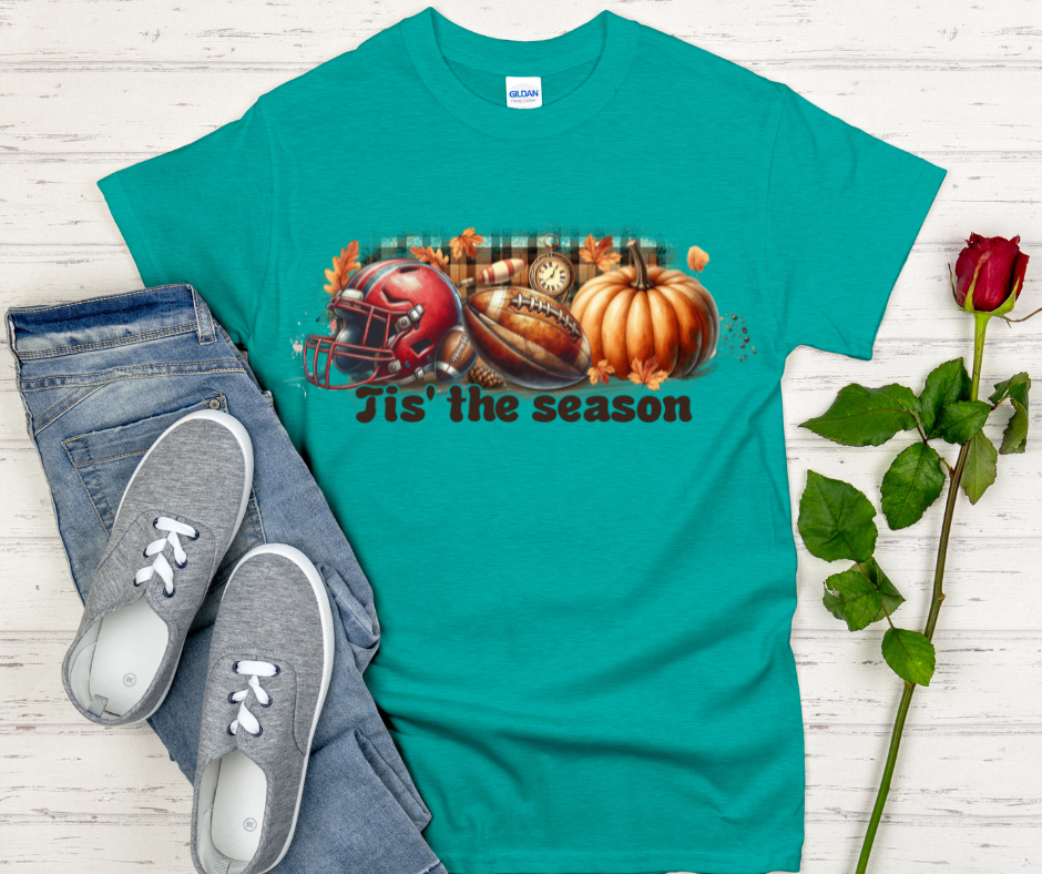 Tis the Football Season Adult T-Shirt